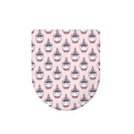 Unicorn Cupcake Pattern Print Toilet Lid Cover