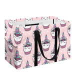 Unicorn Cupcake Pattern Print Utility Tote Bag