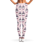Unicorn Cupcake Pattern Print Women's Leggings