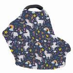 Unicorn Dream Cartoon Pattern Print Baby Seat Cover