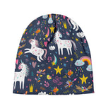 Unicorn Dream Cartoon Pattern Print Beanie