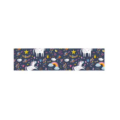 Unicorn Dream Cartoon Pattern Print Bed Runner