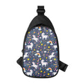 Unicorn Dream Cartoon Pattern Print Sling Bag