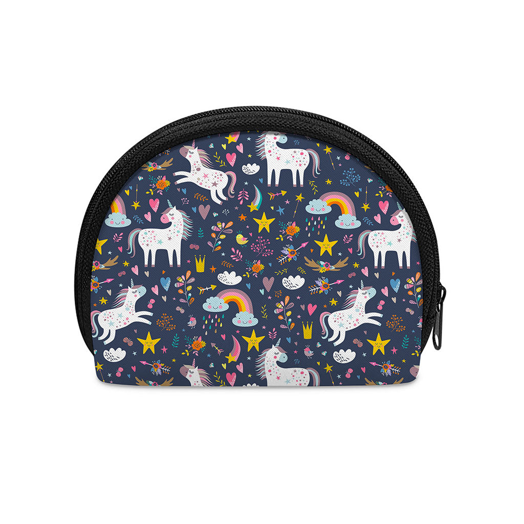Unicorn Dream Cartoon Pattern Print Coin Purse