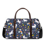 Unicorn Dream Cartoon Pattern Print Duffle Bag