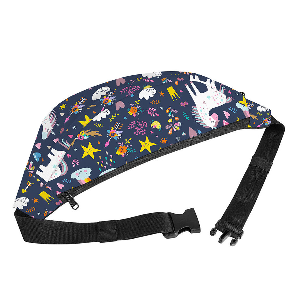 Unicorn Dream Cartoon Pattern Print Fanny Pack