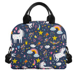 Unicorn Dream Cartoon Pattern Print Insulated Lunch Bag