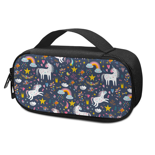 Unicorn Dream Cartoon Pattern Print Insulin Cooler Travel Case