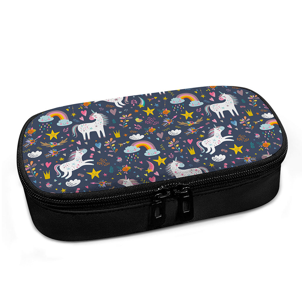 Unicorn Dream Cartoon Pattern Print Insulin Cooler Travel Case