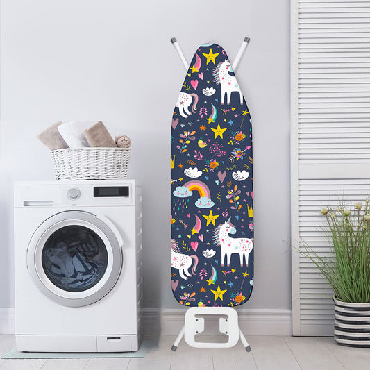 Unicorn Dream Cartoon Pattern Print Ironing Board Cover