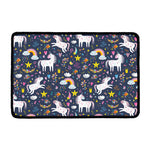 Unicorn Dream Cartoon Pattern Print Kitchen Mat