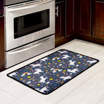 Unicorn Dream Cartoon Pattern Print Kitchen Mat