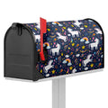 Unicorn Dream Cartoon Pattern Print Mailbox Cover