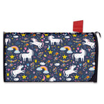 Unicorn Dream Cartoon Pattern Print Mailbox Cover
