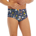 Unicorn Dream Cartoon Pattern Print Men's Briefs