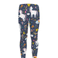 Unicorn Dream Cartoon Pattern Print Men's Leggings