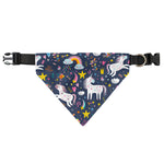 Unicorn Dream Cartoon Pattern Print Over The Collar Dog Bandana
