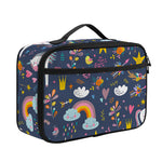 Unicorn Dream Cartoon Pattern Print Portable Lunch Bag
