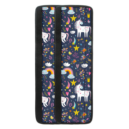 Unicorn Dream Cartoon Pattern Print Refrigerator Handle Covers