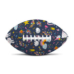 Unicorn Dream Cartoon Pattern Print Rugby Ball