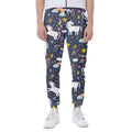 Unicorn Dream Cartoon Pattern Print Joggers