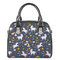 Unicorn Dream Cartoon Pattern Print Shoulder Handbag