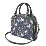 Unicorn Dream Cartoon Pattern Print Shoulder Handbag