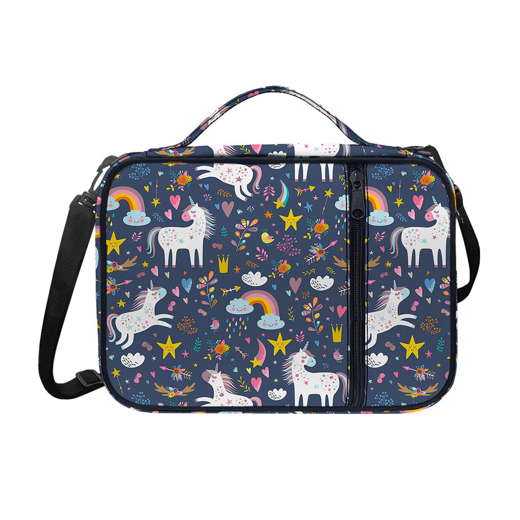 Unicorn Dream Cartoon Pattern Print Shoulder Strap Bible Bag