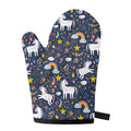 Unicorn Dream Cartoon Pattern Print Single Oven Mitt