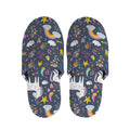 Unicorn Dream Cartoon Pattern Print Slippers
