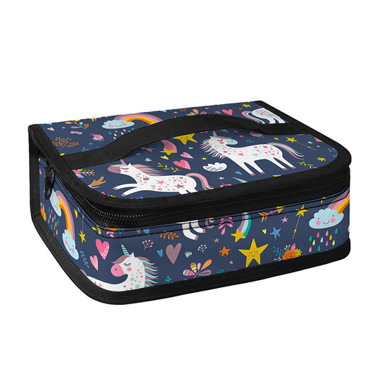 Unicorn Dream Cartoon Pattern Print Small Lunch Bag