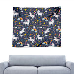 Unicorn Dream Cartoon Pattern Print Tapestry