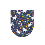 Unicorn Dream Cartoon Pattern Print Toilet Lid Cover