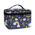 Unicorn Dream Cartoon Pattern Print Travel Makeup Bag