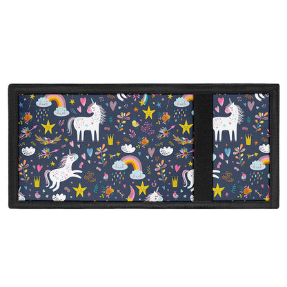 Unicorn Dream Cartoon Pattern Print Trifold Wallet