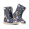 Unicorn Dream Cartoon Pattern Print Winter Boots