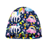 Unicorn Night Festival Pattern Print Beanie