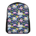 Unicorn Night Festival Pattern Print Casual Backpack