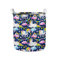 Unicorn Night Festival Pattern Print Collapsible Laundry Basket