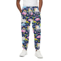 Unicorn Night Festival Pattern Print Cotton Sweatpants