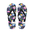 Unicorn Night Festival Pattern Print Flip Flops