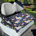 Unicorn Night Festival Pattern Print Golf Cart Seat Cover
