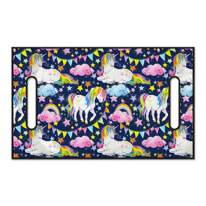 Unicorn Night Festival Pattern Print Golf Cart Seat Cover