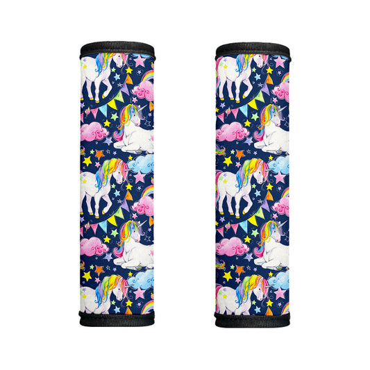 Unicorn Night Festival Pattern Print Handle Covers