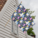 Unicorn Night Festival Pattern Print House Flag