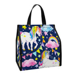 Unicorn Night Festival Pattern Print Insulated Lunch Tote