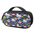 Unicorn Night Festival Pattern Print Portable Cooler Travel Case