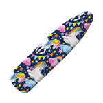 Unicorn Night Festival Pattern Print Ironing Board Cover
