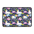 Unicorn Night Festival Pattern Print Kitchen Mat