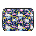 Unicorn Night Festival Pattern Print Laptop Sleeve